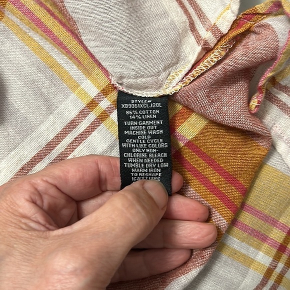 SANCTUARY Bottom Down Top with front bottom tie NWT - Picture 7 of 8